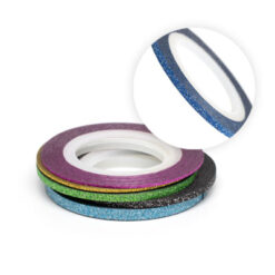 Нить на клеевой основе перламутровая (синяя) - 2 мм