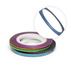 Нить на клеевой основе перламутровая (синяя) - 1 мм