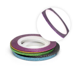 Нить на клеевой основе перламутровая (фиолетовая) - 1 мм