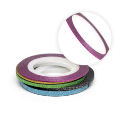 Нить на клеевой основе перламутровая (фуксия) - 1 мм