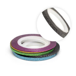 Нить на клеевой основе перламутровая (черная) - 3 мм